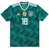 2018-19 Germany adidas Away Shirt Kimmich #18 *Mint* M
