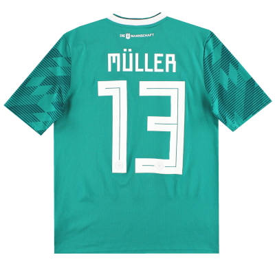 2018-19 Duitsland adidas Uitshirt Muller #13 XL.Jongens