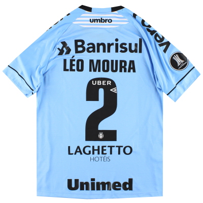2018-19 Gremio Home Shirt Leo Moura #2 *As New*