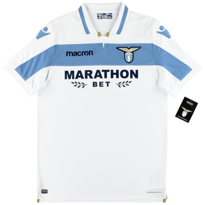 Camiseta de visitante de Lazio Macron 2018-19 *con etiquetas* XXL