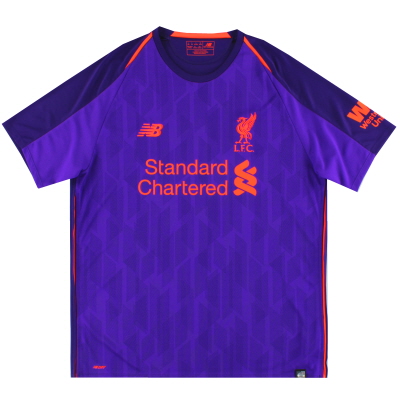 2018-19 Liverpool New Balance Away Shirt L