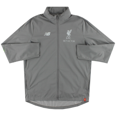 2018-19 Liverpool New Balance giacca leggera con cappuccio L