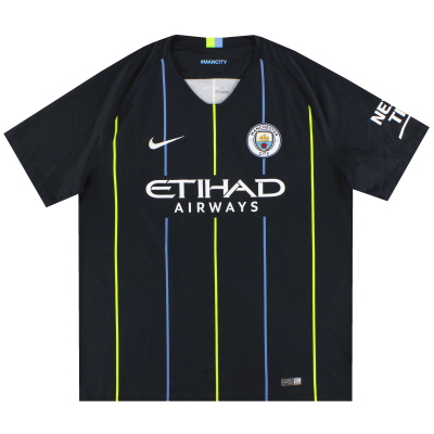 2018-19 Manchester City Nike Away Shirt XL