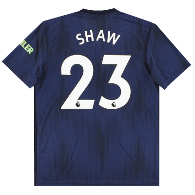2018-19 Manchester United adidas Third Shirt Shaw #23 L 