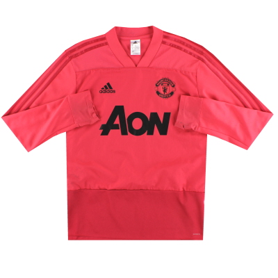 2018-19 Manchester United adidas Player Issue Training Top M 