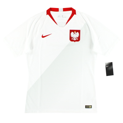 2018-19 폴란드 나이키 선수 이슈 홈 셔츠 *태그 있음* L