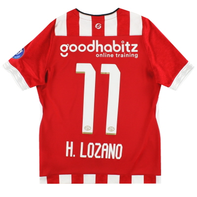 2018-19 PSV Eindhoven Umbro Maillot Domicile H.Lozano #11 XL.Boys