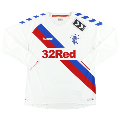 2018-19 Rangers Hummel Away Shirt L/S *BNIB* XL 
