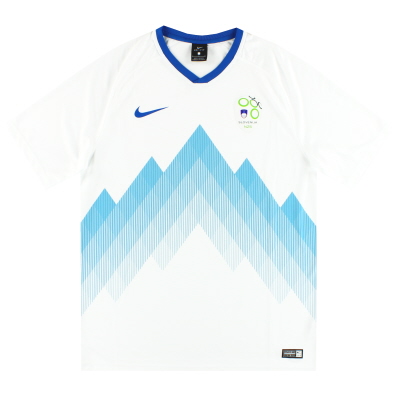 2018-19 Slovenia Nike Basic Home Shirt *As New* L 