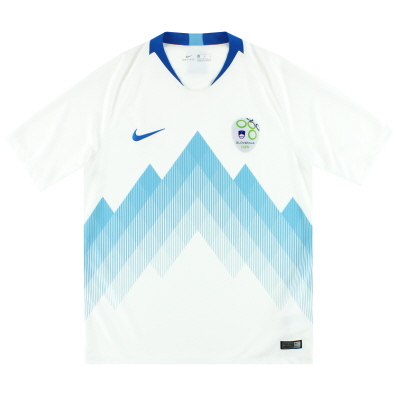 2018-19 Slovénie Nike Maillot Domicile L