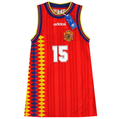 España 2018-19 adidas Originals Womens Tank Dress #15 *BNIB*