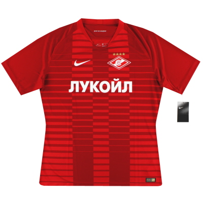 2018-19 Spartak Moscow Nike Player Issue Home Shirt *w/tags* XL 