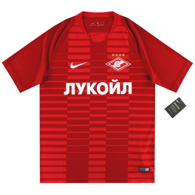 2018-19 Spartak Moscow Nike 샘플 홈 셔츠 *w/tags* M