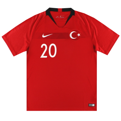 2018-19 Turkey Nike Home Shirt #20 *As New* L 