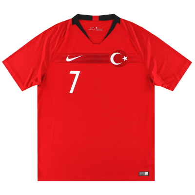 2018-19 Turkey Nike Home Shirt #7 *As New* L