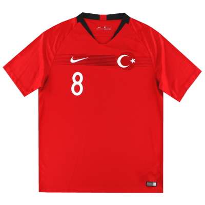2018-19 Turkey Nike Home Shirt #8 *As New* L
