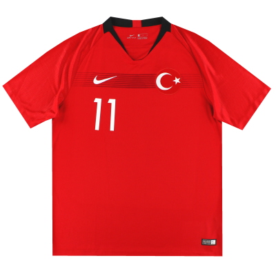 2018-19 Turkey Nike Home Shirt #11 *As New* L