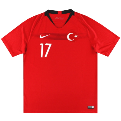 2018-19 Turkey Nike Home Shirt #17 *As New* L