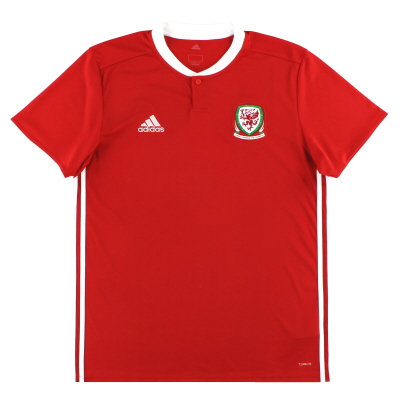 2018-19 Wales adidas Home Shirt M