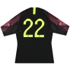 Maglia da portiere Nike Player Issue 2018-20 dell'Inghilterra n. 22 *con etichetta* L