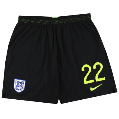 Pantaloncini da portiere Inghilterra Nike Player Issue 2018-20 #22 *Come nuovi* L