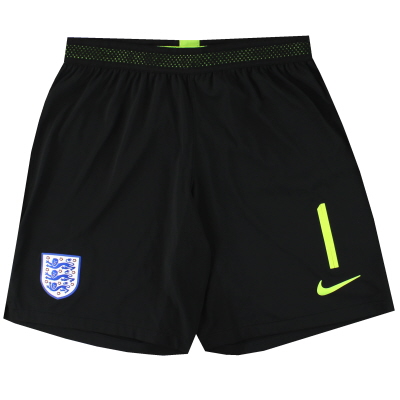 2018-20 England Nike Player Issue Goalkeeper Shorts #1 *As New* L