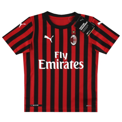 Maillot domicile Puma AC Milan 2019-20 * avec étiquettes * M.Boys
