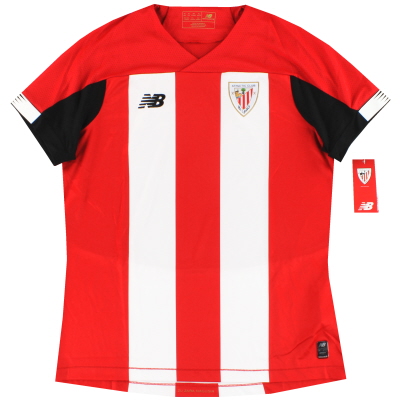 2019-20 Athletic Bilbao New Balance Home Shirt *w/tags* Womens 8
