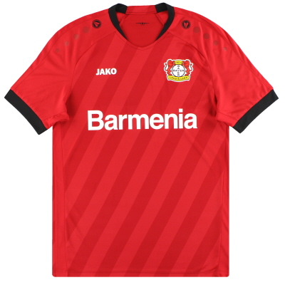 Maillot Domicile Bayer Leverkusen Jako 2019-20 * Comme neuf * XL.Boys