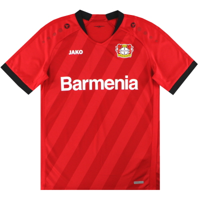 2019-20 Bayer Leverkusen Jako Home Shirt *BNIB* S.Boys