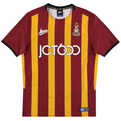 2019-20 Bradford City Avec 홈 셔츠 S
