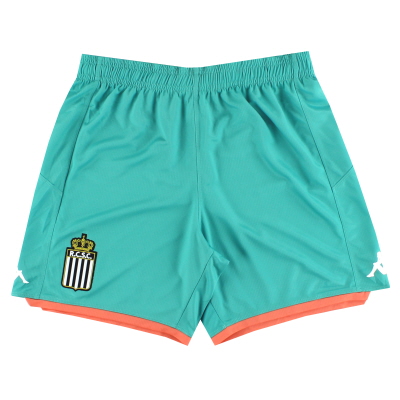 2019-20 Charleroi Kappa Kombat Away Shorts *As New* L