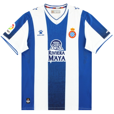 2019-20 Espanyol Kelme Home Shirt *Mint* XXL 