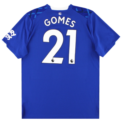 Camiseta de local del Everton Umbro 2019-20 Gomes # 21 XL