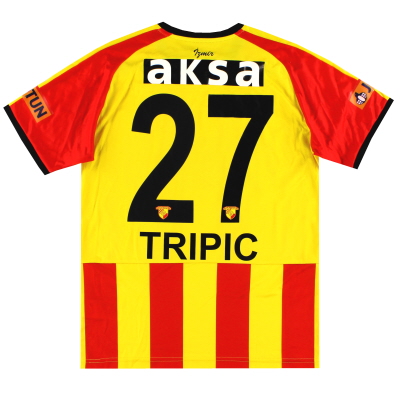 2019-20 Goztepe Puma Player Issue Home Shirt Tripic #27 *As New* S