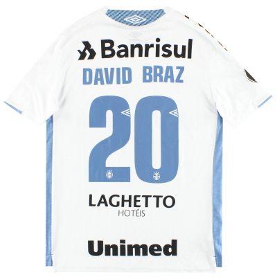 2019-20 Gremio Umbro Away Shirt David Braz #20 *As New* M
