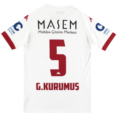 2019-20 Inegolspor Player Issue Maglia da trasferta G.Kurumus #5 *Come nuova* L
