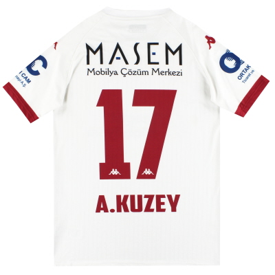 2019-20 Inegolspor Player Issue Away Shirt A.Kuzey # 17 * Comme neuf * XL