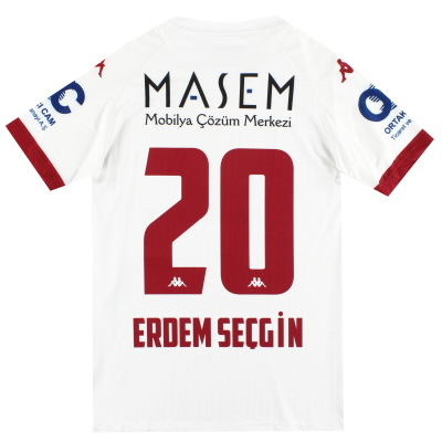 2019-20 Inegolspor Player Issue Maglia da trasferta Erdem Secgin #20 *Come nuovo* M
