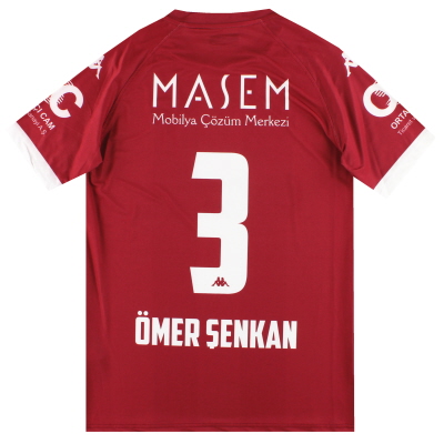 2019-20 Inegolspor Player Issue Home Maglia Omer Senkan #3 *Come nuova* L