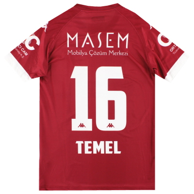 2019-20 Inegolspor Player Issue Home Shirt Temel #16 *As New* M 