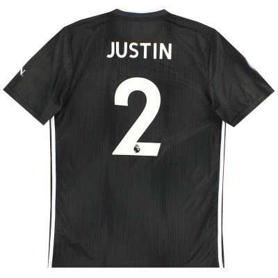 2019-20 Leicester adidas Third Shirt Justin #2 *w/tags* M