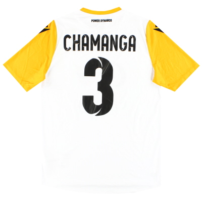 2019-20 Power Dynamos Third Shirt Chamanga #3*As New* L 