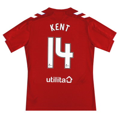 2019-20 Rangers Hummel Third Shirt Kent # 14 * Menthe * M