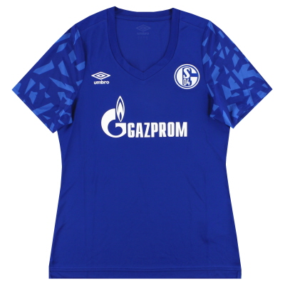 2019-20 Schalke Umbro Home Shirt *As New* Womens 14 
