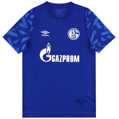 2019-20 Schalke Umbro Home Shirt *As New* L.Boys