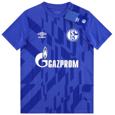 Camiseta de calentamiento Schalke Umbro 2019-20 *con etiquetas* S.Boys