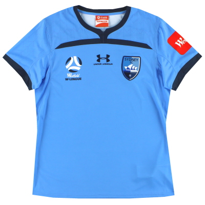 2019-20 Sydney FC Under Armour Womens Home Shirt *As New* L 