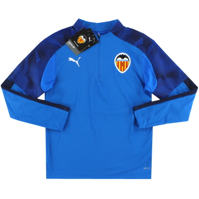 Haut d'entraînement Valencia Puma 2019/20 Zip 1-4 *BNIB* L.Boys