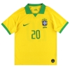2019 Brazil Nike Home Shirt Firmino #20 *Mint* M